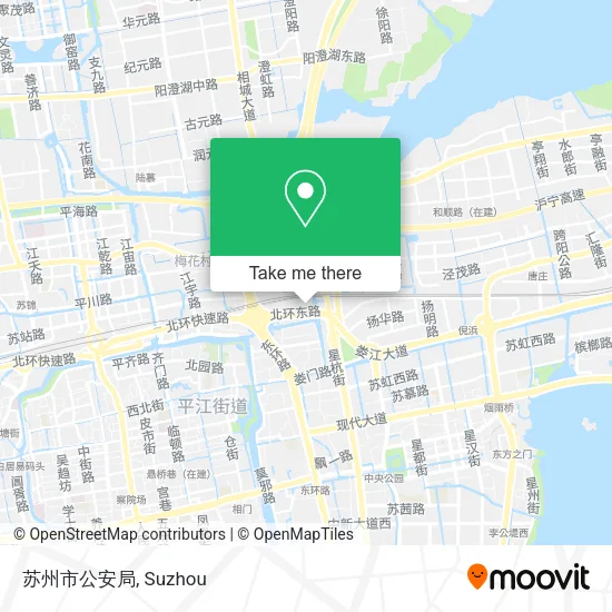 苏州市公安局 map