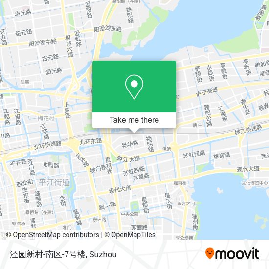 泾园新村-南区-7号楼 map