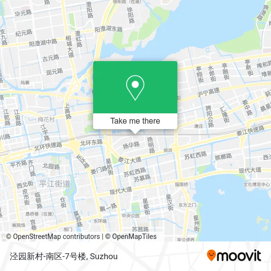 泾园新村-南区-7号楼 map