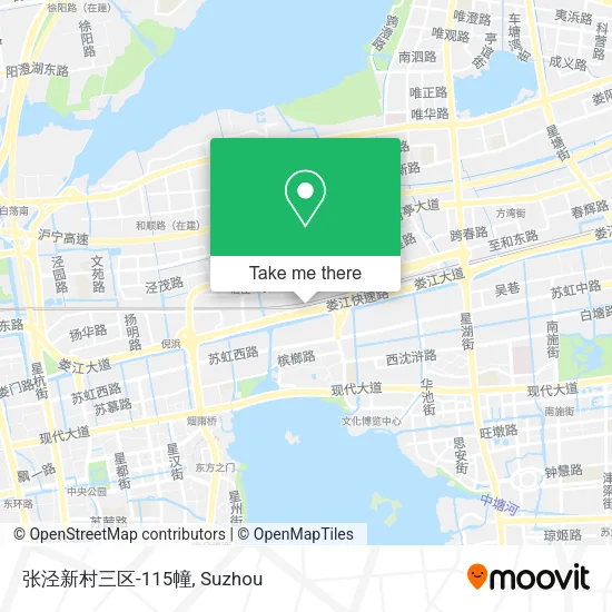 张泾新村三区-115幢 map