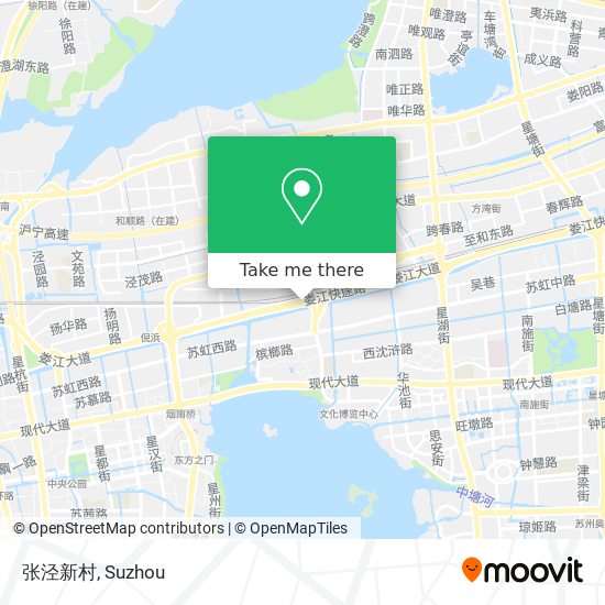 张泾新村 map