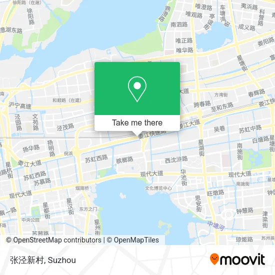 张泾新村 map