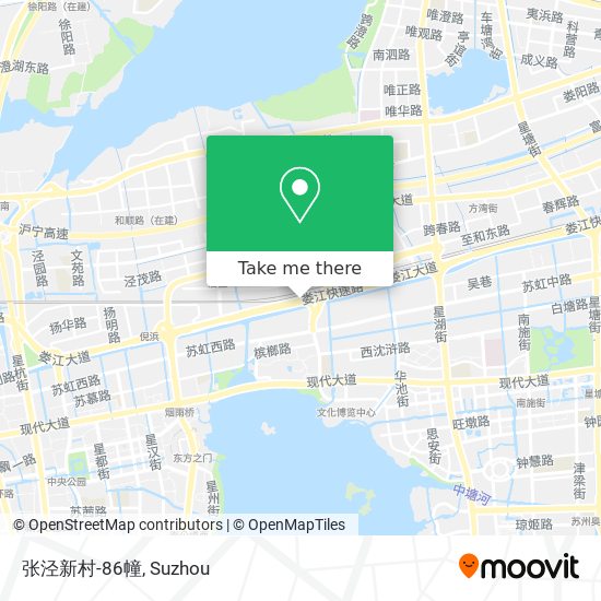 张泾新村-86幢 map