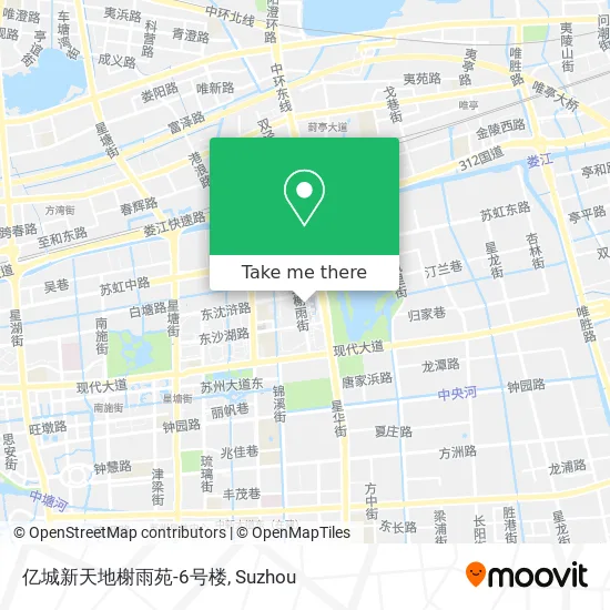 亿城新天地榭雨苑-6号楼 map
