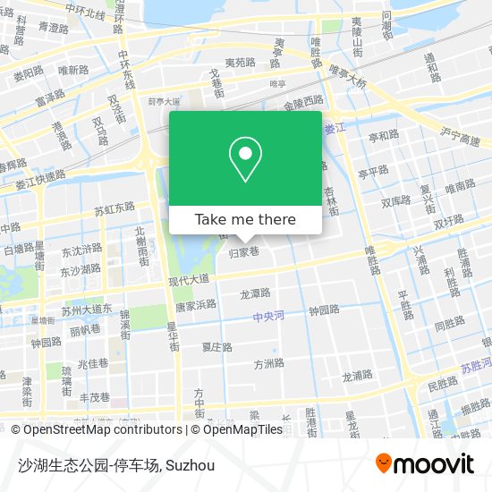 沙湖生态公园-停车场 map