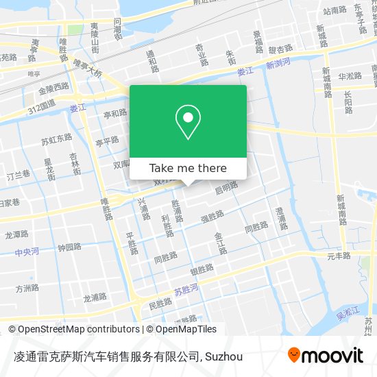 凌通雷克萨斯汽车销售服务有限公司 map