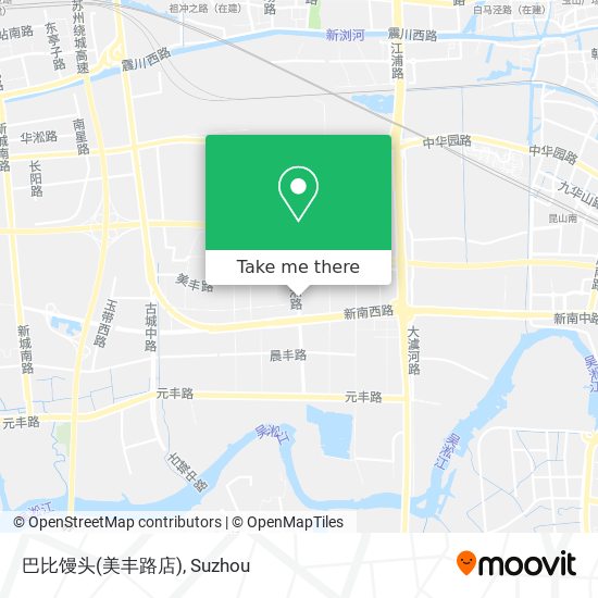 巴比馒头(美丰路店) map