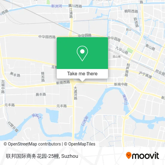 联邦国际商务花园-25幢 map