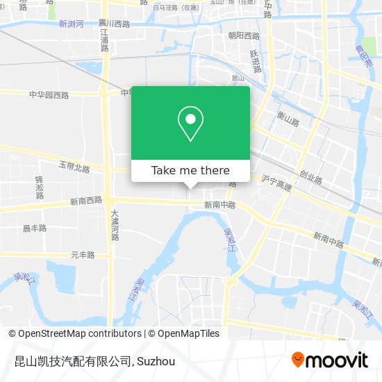 昆山凯技汽配有限公司 map
