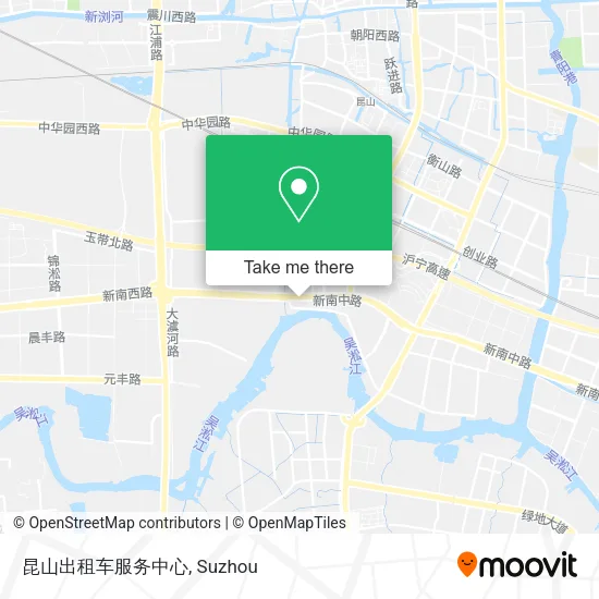昆山出租车服务中心 map