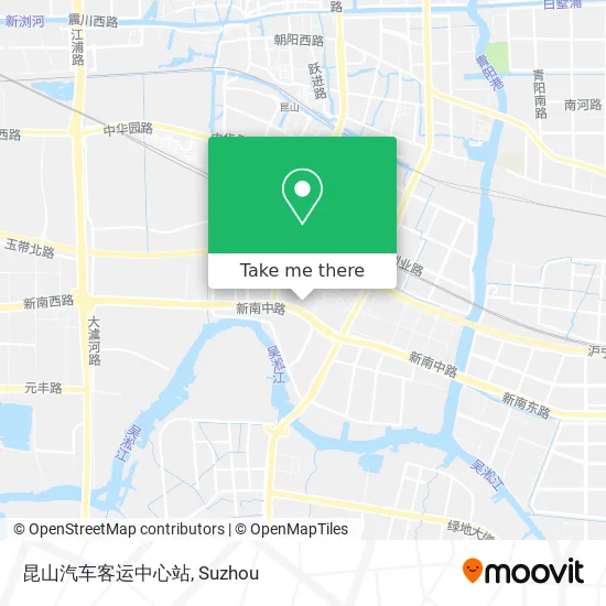 昆山汽车客运中心站 map