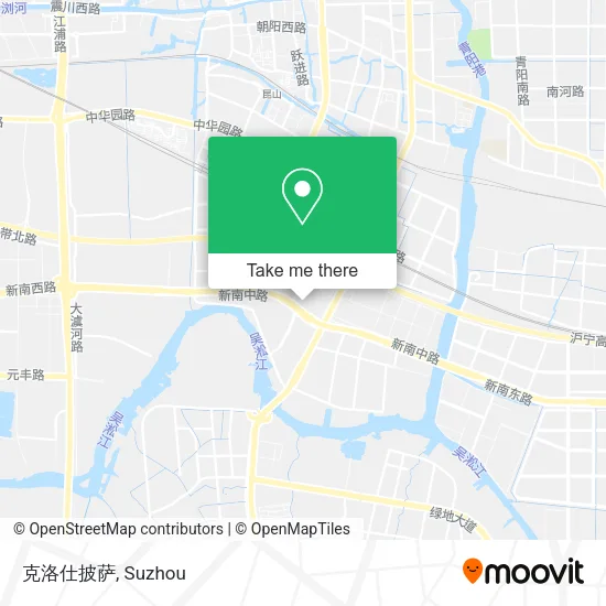 克洛仕披萨 map