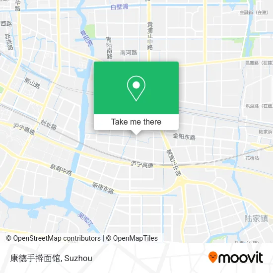 康德手擀面馆 map