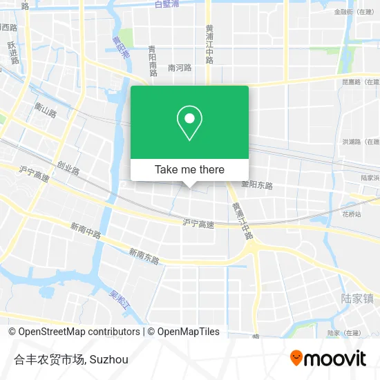 合丰农贸市场 map