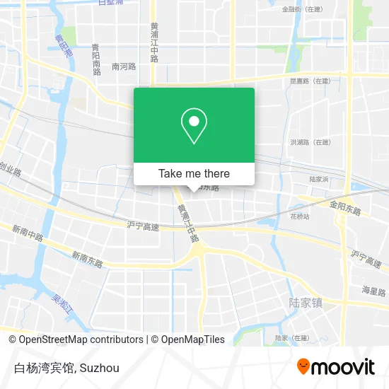 白杨湾宾馆 map