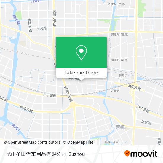 昆山圣田汽车用品有限公司 map