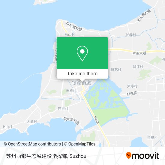苏州西部生态城建设指挥部 map