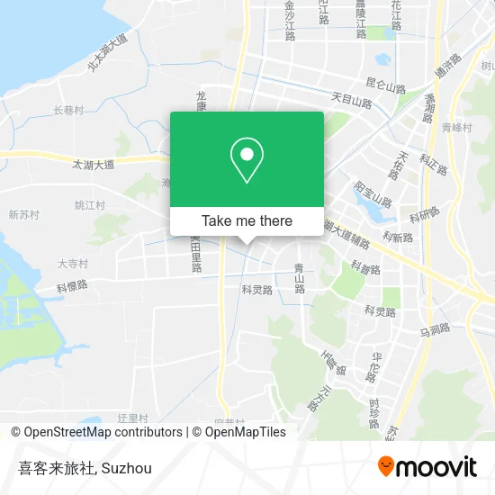 喜客来旅社 map