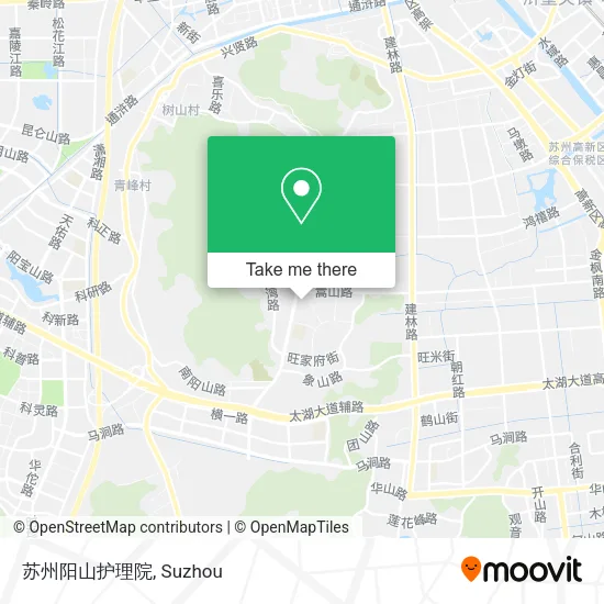 苏州阳山护理院 map