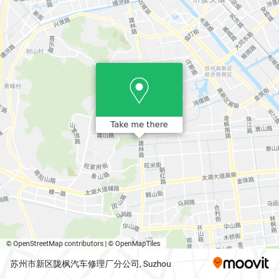苏州市新区陇枫汽车修理厂分公司 map
