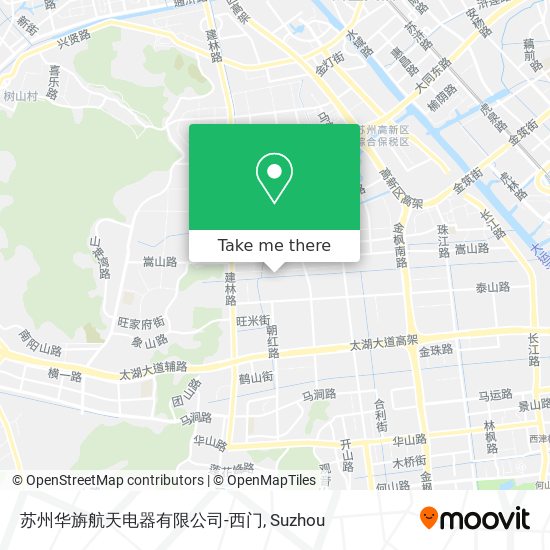 苏州华旃航天电器有限公司-西门 map