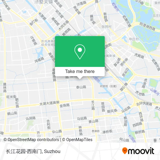 长江花园-西南门 map