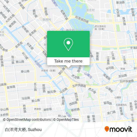 白洋湾大桥 map