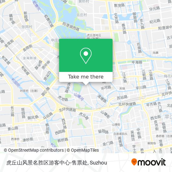 虎丘山风景名胜区游客中心-售票处 map