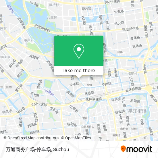 万通商务广场-停车场 map