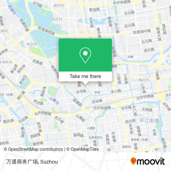 万通商务广场 map
