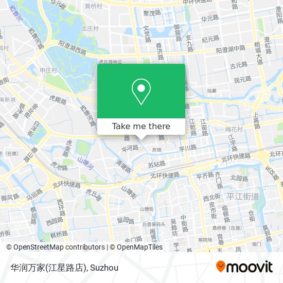 华润万家(江星路店) map