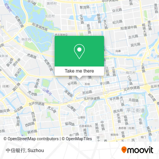中信银行 map