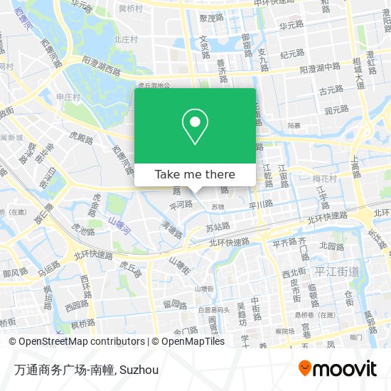万通商务广场-南幢 map