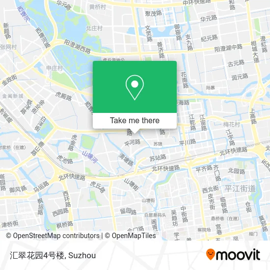 汇翠花园4号楼 map