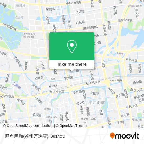 网鱼网咖(苏州万达店) map