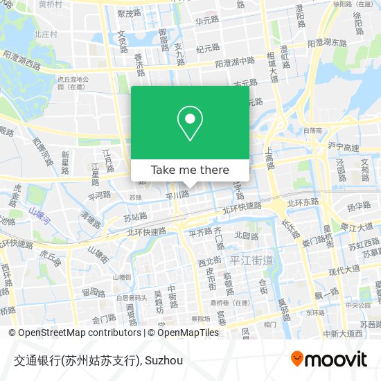 交通银行(苏州姑苏支行) map