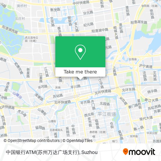 中国银行ATM(苏州万达广场支行) map