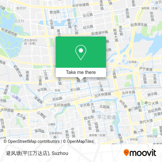 避风塘(平江万达店) map