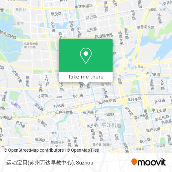运动宝贝(苏州万达早教中心) map