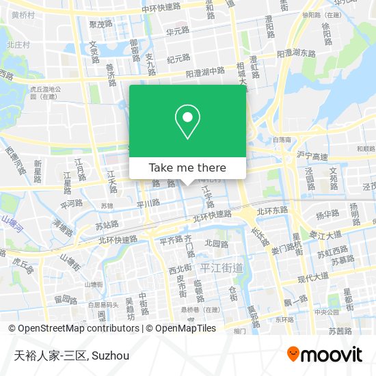 天裕人家-三区 map