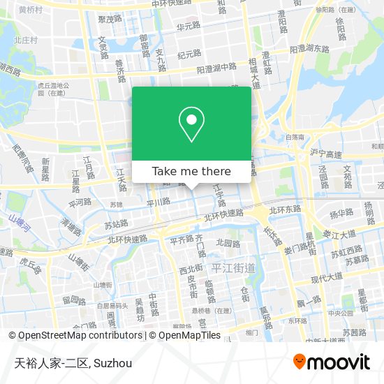 天裕人家-二区 map
