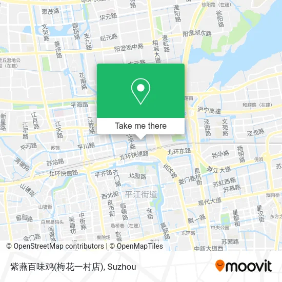 紫燕百味鸡(梅花一村店) map