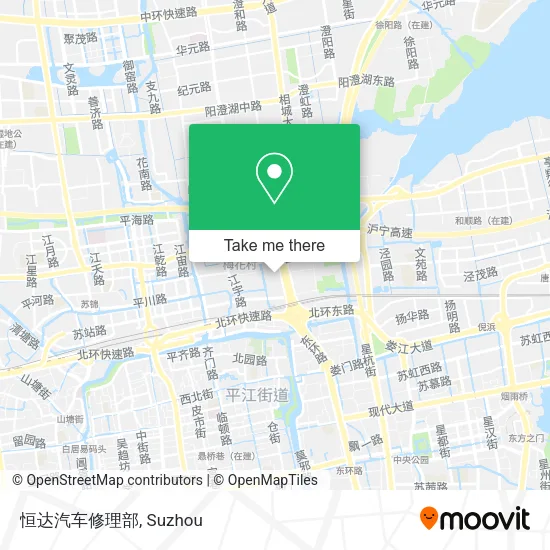 恒达汽车修理部 map