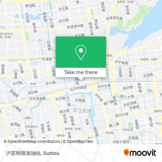 沪苏明珠加油站 map