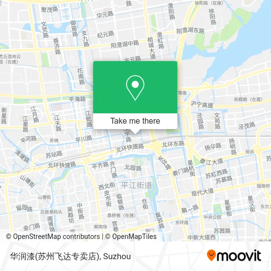 华润漆(苏州飞达专卖店) map
