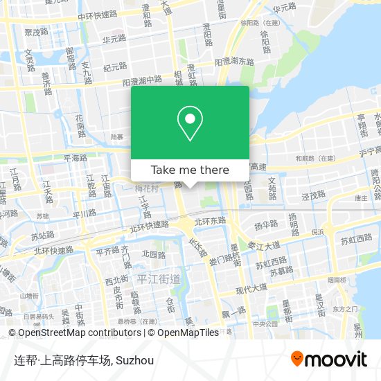 连帮·上高路停车场 map