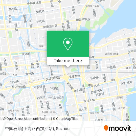 中国石油(上高路西加油站) map