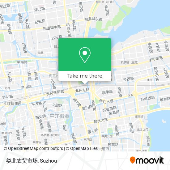 娄北农贸市场 map