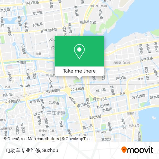 电动车专业维修 map