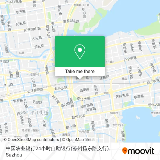 中国农业银行24小时自助银行(苏州扬东路支行) map